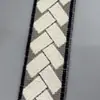 Cinta Jacquard de Chenilla Estilo Étnico de 4 cm, Encaje Bordado, Cortina de Sofá Hanfu, Accesorios Decorativos Hechos a Mano