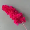 Decoración Hogar Estilo Nórdico Flores Secas Tallo Único Forma de Torre Madera Hortensia Flores Eternas Multicolor Venta al por Mayor en Stock
