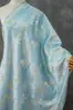 [Imediatamente Abençoado] Novo Tecido Jacquard de Seda Dourada Imitando Brocado Song Estilo Chinês, Jaqueta Saia Mamian Estilo Chinês Hanfu, Tecido Tingido em Fio