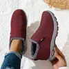 Sapatos de Algodão Personalizados para Mulheres, Esportes de Inverno ao Ar Livre, Tamanho Grande, Botas de Algodão para Mulheres, Botas de Neve, Veludo, Espessadas e Quentes, Dropshipping Transfronteiriço