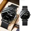 Reloj para Hombre 2026, Elegante y de Alta Calidad, Adecuado para Exámenes, Luminoso, Versátil, Reloj Silencioso para Estudiantes de Secundaria y Preparatoria