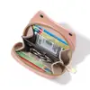 Bolsa para Monedas Rana Mini Compacta Diseño Creativo Hilo Bordado Bolsa Pequeña Monedero de Piedra para Monedas y Tarjetas Venta al por Mayor