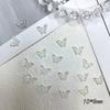 Decoración de uñas Aurora Mariposa Joyería Resina Transparente Tridimensional Nueva Decoración de Uñas Internet Popular Taladro de Uñas traje