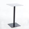 Silla de bar moderna e informal, combinación de mesa y silla de ratán para interior y exterior, respaldo para el hogar, taburete alto, venta al por mayor