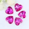 Li Tian apontou strass em forma de coração de pêssego inferior amor cristal diamante de vidro celular broca de unha material DIY acessórios