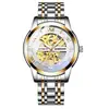 Reloj de hombre moderno marca binbond, reloj mecánico totalmente automático de moda, reloj esqueleto, reloj para hombre impermeable para comercio electrónico