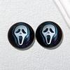 Vidrio de alta permeabilidad de 25 mm para Halloween, accesorios de gema de tiempo DIY, accesorios para joyería DIY, explosiones transfronterizas