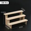 Estante de Exhibición de Madera Maciza Estante de Almacenamiento Escritorio Figura Caja Misteriosa Muñeca Suculenta Plantas Verdes Estante de Múltiples Niveles