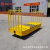 Línea de Producción de Taller Transportador de Rodillos Pista Carro Plano Recargable Doble Vía Carrito Móvil Vehículo de Transporte Carro Plano Eléctrico de Pista