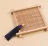 Nudo Chino Borla Accesorios para Joyería DIY Tapa de Rosca de Hilo de Oro Borla Colgante Borla Colgante 8cm Anillo de Tirar Tapa Roscada de Hilo de Oro En Stock