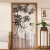 Cortina Mosquiteira Novo Estilo Sem Furar, Estilo Chinês Quarto Sala de Chá Divisória de Renda Cortina de Privacidade Feng Shui