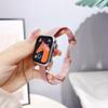 Adecuado para Apple applewatch s9 Correa de Reloj Acero Inoxidable Espiga Espiga Malla Herringbone Hebilla Magnética Correa de Reloj para Mujer s10
