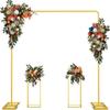 Adereços de casamento palco fundo decoração rack área de casamento festa de celebração balão arco suporte layout de cena de guia de estrada