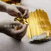 Venta Directa de Fábrica de Lingotes de Oro Grandes y Ladrillos de Oro Sin Pegamento 23.5*4.4, Lingotes de Oro de Papel Grueso 4000 Productos Semi-Terminados en una Caja