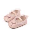 Zapatos Planos para Bebé Niña de 0 a 1 Año Nuevos de Primavera y Verano con Moño de Encaje Zapatos para Bebé Suela de Goma Transpirable Zapatos para Niños Pequeños