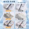 Limpiador de Zapatos Blancos, Zapatillas de Malla Pulidor de Zapatos Sin Lavar, Limpieza, De-Amarilleo, Eliminación de Manchas, Espuma Blanqueadora, De-Amarilleo Sin Lavar