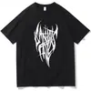 Nova Camiseta Estampada de Anime 2025 Nd Moda Masculina e Feminina Algodão