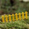 Mercearia 8-nó Cerca de madeira dobrável Ornamentos carnudos Enfeites de jardim Micro paisagem enfeites de jardinagem em vaso