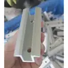 Acessórios para suporte fotovoltaico grampo de borda grampo central fabricante atacadista suporte de fixação de painel solar fivela de liga de alumínio