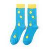 Calcetines de Tubo Medio para Hombre Europeos y Americanos al por Mayor para las Cuatro Estaciones Calcetas de Algodón Peinado para Mujer Algodón Comercio Exterior Calcetines Personalizados para Hombre Tendencia de Dibujos Animados