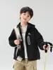 Valle del Viento 2026 Otoño Nuevo Estilo Serie Montaña Exterior Cortavientos con Capucha para Niños Chaqueta Impermeable Fresca para Primavera y Otoño