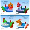 Parque de Botes de Choque Acuáticos, Puesto de Feria de Templo, Barco Brillante de Manivela, Barco Eléctrico de Dibujos Animados para Niños, Barco de Cisne Brillante para Padres e Hijos
