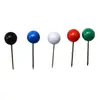 Alfiler de color alfiler de plástico alfiler de carrete de 4 mm 6 mm juego de microhilo clavo fijo equipo de pesca suministros de pesca