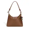 Bolsa Longchamp Estilo Preguiçoso Hobo, Versátil para o Dia a Dia, Bolsa Tote de Nylon de Grande Capacidade, Impermeável e Resistente ao Desgaste, Bolsa Feminina de Ombro Único ou Transversal