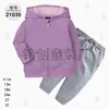 Comercio Exterior Ropa Infantil Primavera y Otoño Conjunto Infantil de Dos Piezas Material Sudadera Sudadera con Capucha Ropa Infantil para Bebés Ropa de Salida [Al por Mayor]