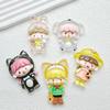 Acessórios de resina Novo Luminoso Big Card Azhuo Meninas DIY Creme Cola Telefone Caso Hairpin Headwear Material Atacado