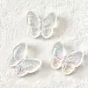 Corrente Colorida UV de Gelatina Luminosa Borboleta Voando DIY Artesanal para Celular Pulseira Colar Pingente Acessórios de Joia