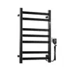 Soporta personalización de potencia, 110V/220V, tamaño, material, toallero eléctrico con calefacción, temperatura constante inteligente, calefacción eléctrica, montado en la pared