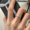 Nuevo Anillo de Dedo de Moda con Personalidad, Diseño de Nicho Cruzado, Sentido Hip Hop para Mujer, Moda, Joyería Ajustable al por Mayor