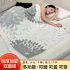 Manta Chal Jacquard Catiónico Engrosado Floreado Manta para Siesta en la Oficina Capa con Guantes con Capucha Capa de Otoño e Invierno