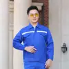 Conjunto de ropa de trabajo para protección laboral, resistente al desgaste y a la suciedad, pantalón de manga larga, ropa para reparación de automóviles, uniforme de mecánico de taller de ingeniería de obra, personalizable con logo