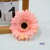 Flor de Gerbera Artificial Crisantemo Sol Artificial Ropa Sombrero Bolsa para Dolor con Flores Abanico DIY Accesorios Caja de Flores Pulsera
