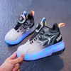 Zapatos Heelys para Niñas, Patines de Cuatro Ruedas para Primavera y Verano para Niños, Tenis con Ruedas para Niños, Zapatos Deportivos de Patín Oculto para Niños Medianos y Grandes