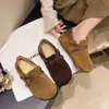 Zapatos de Algodón Casuales de Suela Gruesa de Felpa para Persona Perezosa de Invierno, Nuevos sin Cordones, con Aumento Interno de Altura, para Mujer 2026, Zapatos Tipo Frijol Completamente Cerrados Súper Calientes