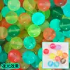 Cuentas de Resina de Forma Irregular Brillantes de Estilo Mixto con Agujeros, Cuentas con Purpurina Fina de Corazón y Estrella, Accesorios para Hacer Cadenas de Teléfono DIY