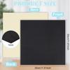 Papel de espuma autoadhesiva negra, tamaño A4, hecho a mano, disponible en stock, envío gratuito.