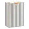 Cesta de Ropa Sucia con Asa de Aluminio, Tela Oxford, Impermeable, Portátil, Plegable, Gran Capacidad, Cesta de Almacenamiento para Ropa y Juguetes