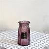 Vaso de vidro criativo estilo europeu simples, vaso de água, ricas flores de bambu, flores secas para sala de estar, ornamentos decorativos para vasos de flores