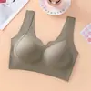 Roupa íntima Feminina Sem Marcas para Seios Grandes Mostrando Decote Pequeno Anti-Queda Parte Superior Colapsada Paramilum Sem Aro Confortável Lindo Costas Sutiã