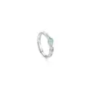 Anillo de Pareja Jianshan de Plata S925 Diseño Nicho para Hombre y Mujer Anillo Esmaltado Anillo de Pareja de Gama Alta para el Día de San Valentín