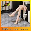 Elegantes Zapatos de Tacón Bajo con Punta Fina, Exquisito Corte Lateral, Moda Sexy de Nicho, Tacones Altos para Mujer 2026, Nuevo Temperamento Francés