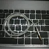 Accesorios DIY Cable de auriculares HIFI 3.5 tres polos MP3 estéreo alambre trenzado productos semiacabados