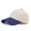 Boné de Baseball Macio com Aba Curva Patchwork de Algodão Puro Quatro Estações Bordado Estampado Boné de Trabalho para Catering Proteção Solar Unissex Versátil Chapéu Bico de Pato