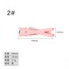 4.5cm Coreano ins Celebridad Cibernética Clip Cruzado Forma X Horquilla Clip Pico de Pato Clip BB Clip para Flequillo Material para Horquillas DIY Accesorios