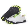 Zapatos de Fitness de Interior para Hombre y Mujer, Zapatos para Saltar la Cuerda, Zapatos de Yoga de Suela Blanda para Parejas, Zapatos para Nadar al Aire Libre, Blanco, Negro y Gris