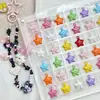 Pendente Colorido de Liga Metálica com Rosto Sorridente de Estrela Tinta Spray Dopamina DIY Acessórios de Joias Feitos à Mão Pulseira Corrente de Celular Material
